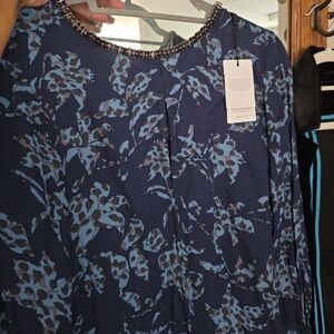 $275 BNWT REISS Jewelry Collar BRAND NEW w TAGS REISS LONDON Blouse FINAL FIRM$